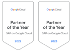 2 x partner of the year