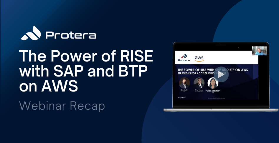 The Power of RISE with SAP and BTP on AWS
