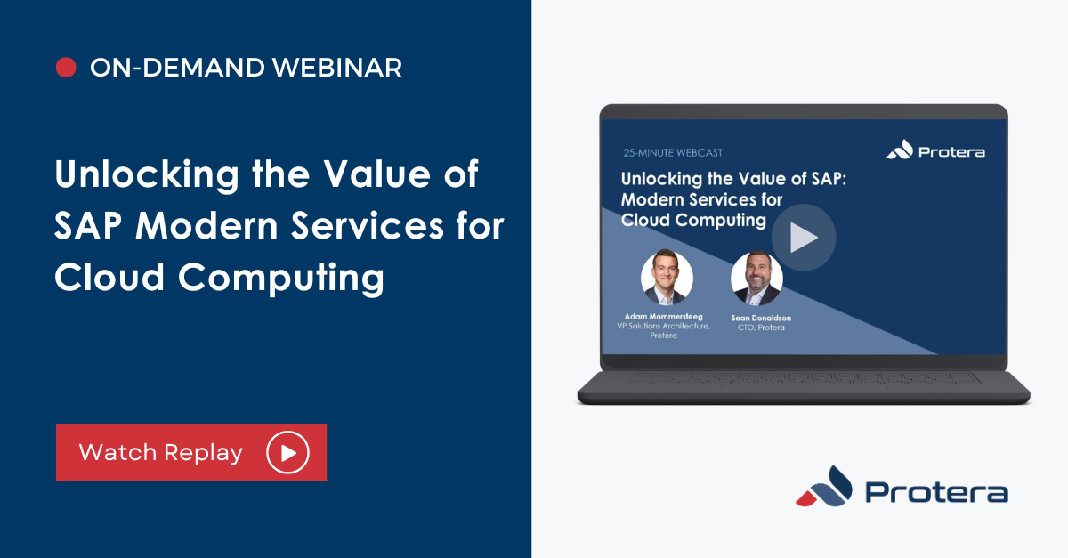 Unlocking the Value of SAP Modern Services for Cloud Computing