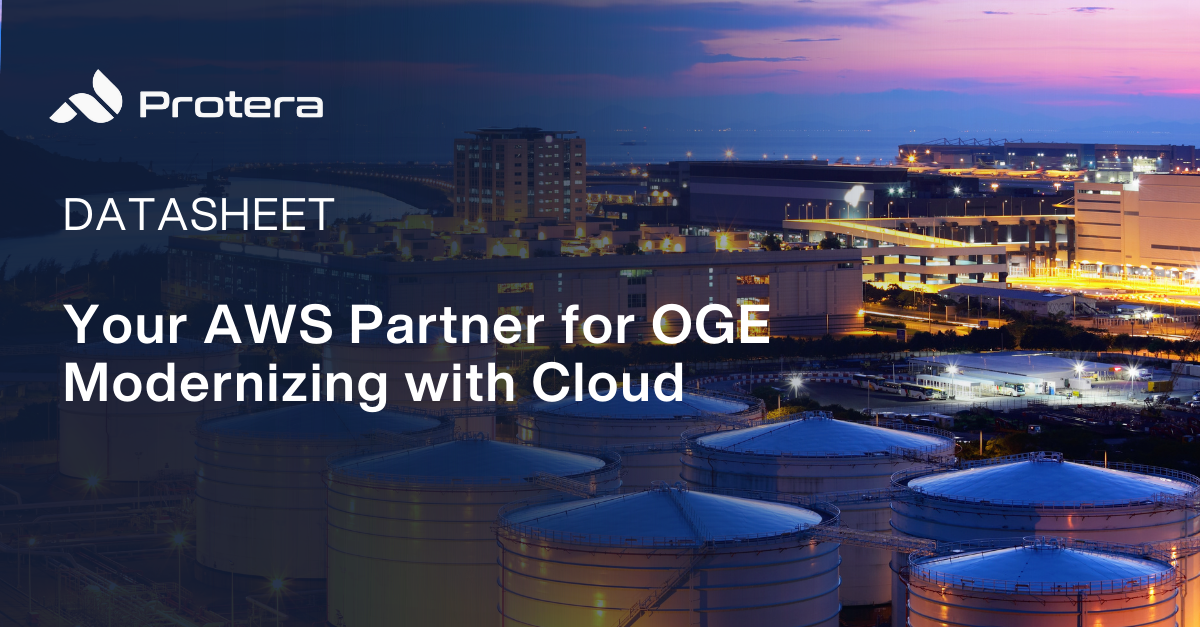 Your AWS Partner for OGE Modernizing with Cloud