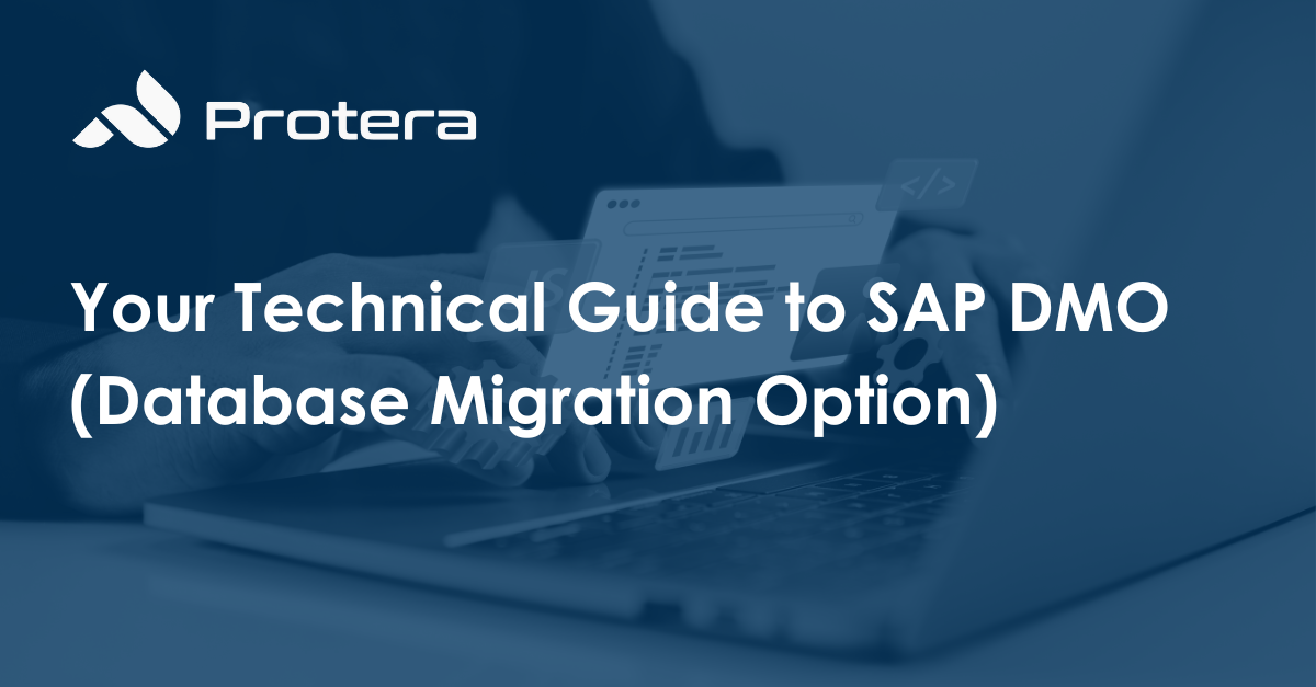 Your Technical Guide to SAP DMO (Database Migration Option)