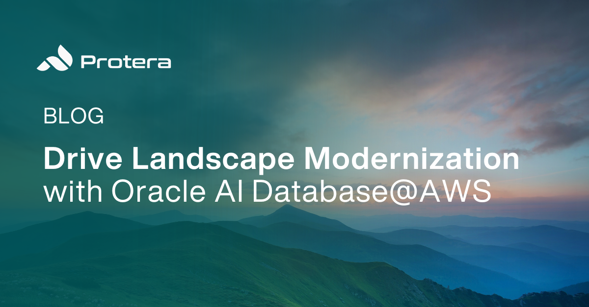 Drive Landscape Modernization with Oracle AI Database@AWS